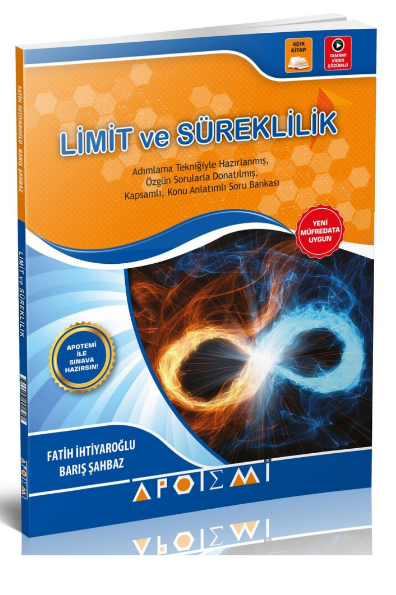 Apotemi LİMİT ve SÜREKLİLİK  Konu Anlatımlı Soru Bankası