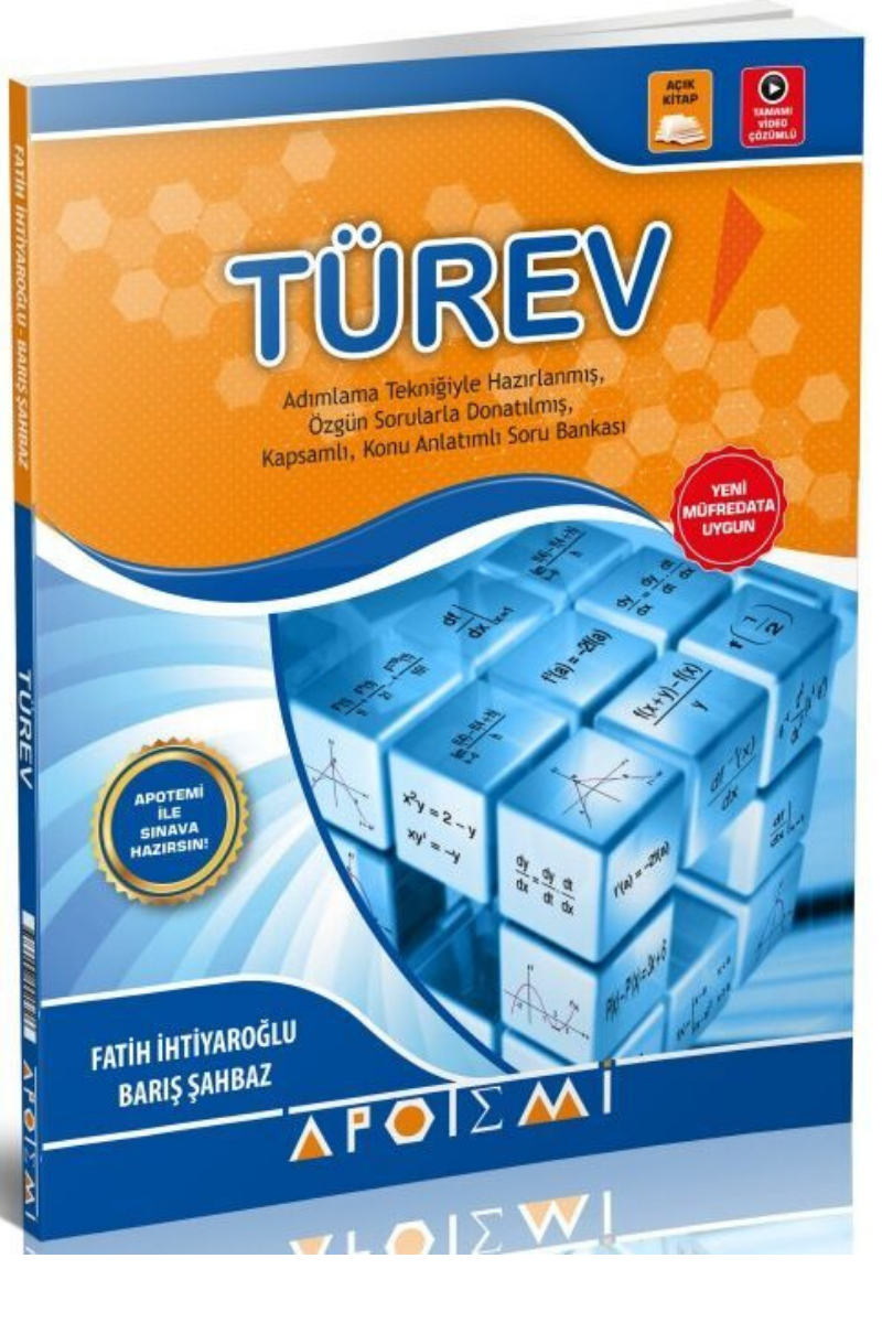 Apotemi TÜREV  Konu Anlatımlı Soru Bankası