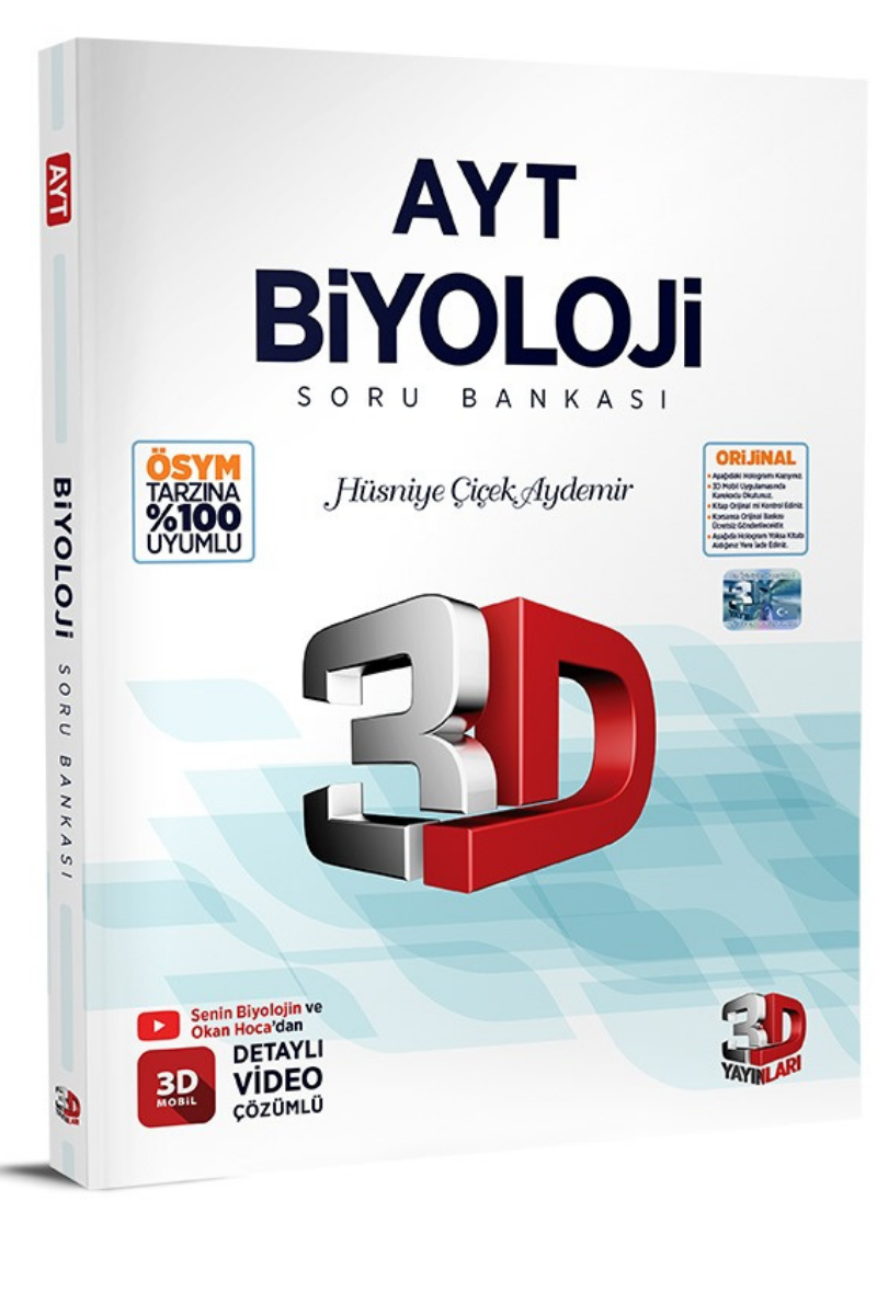 3D AYT BİYOLOJİ Soru Bankası