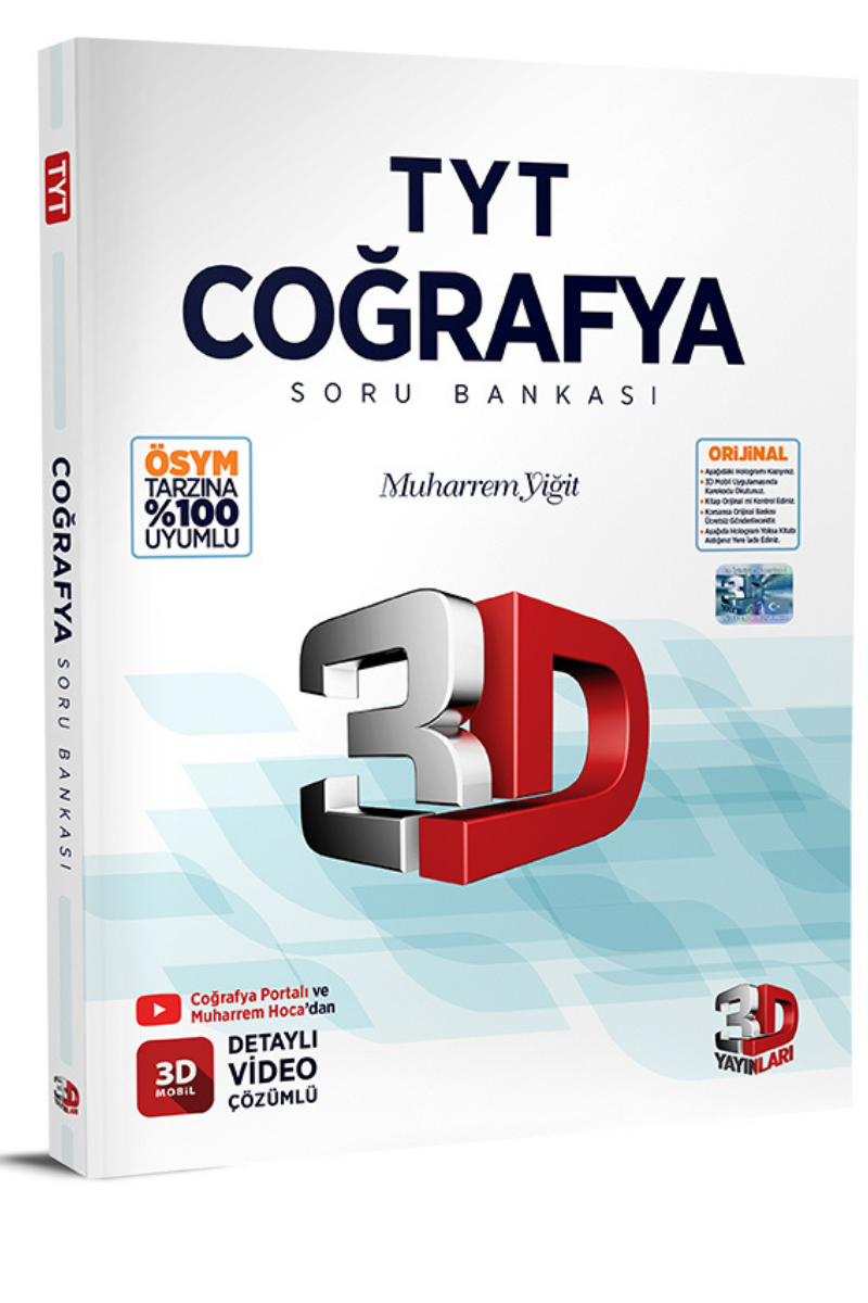 3D TYT COĞRAFYA Soru Bankası
