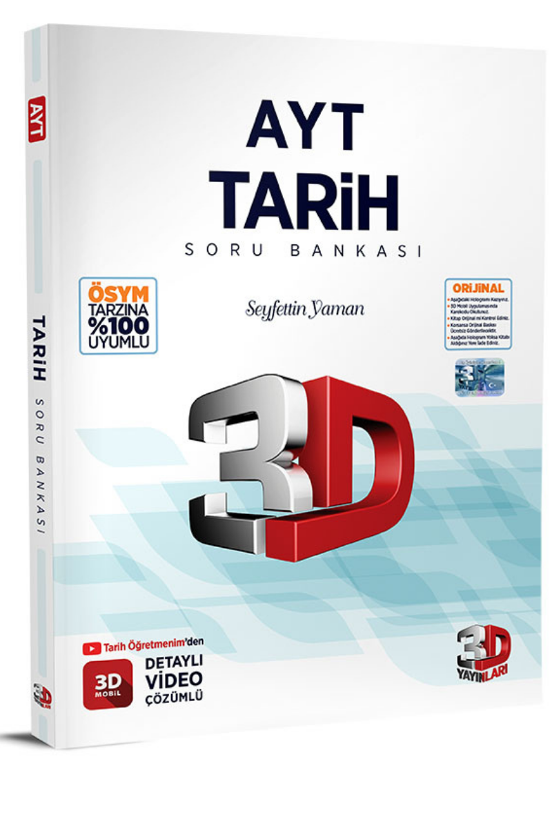 3D AYT TARİH Soru Bankası
