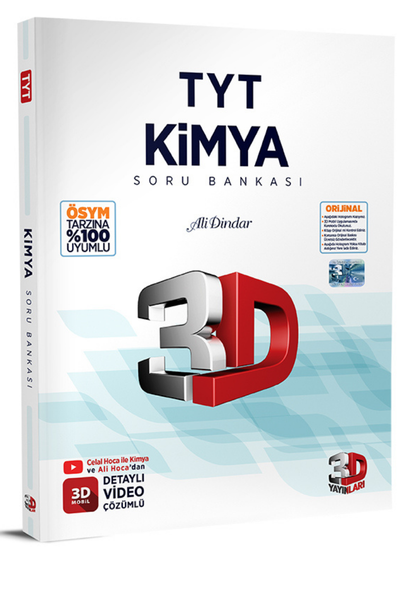 3D TYT KİMYA Soru Bankası
