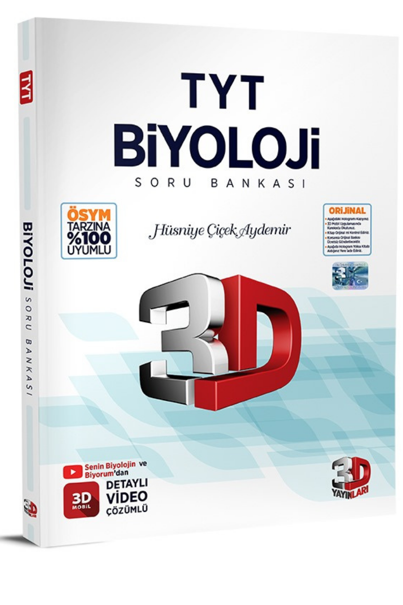 3D TYT BİYOLOJİ Soru Bankası