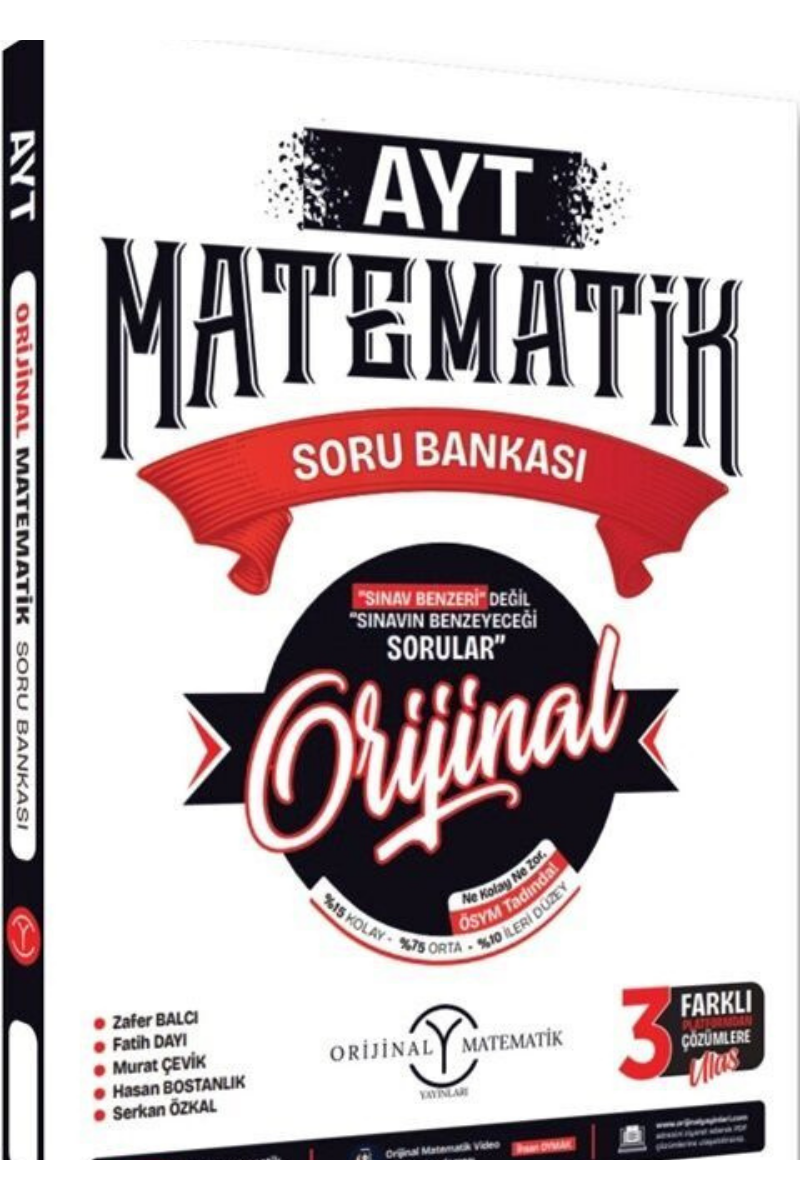 Orijinal AYT MATEMATİK Soru Bankası