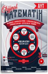Orijinal AYT Polinomlar, Çarpanlara Ayırma, 2. Dereceden Denklemler, Karmaşık Sayılar, Eşitsizlikler, Parabol Konu Anlatımlı Eğitim Seti