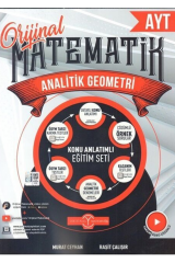 Orijinal AYT ANALİTİK GEOMETRİ Konu Anlatımlı Eğitim Seti