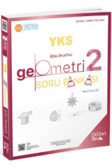 ÜçDörtBeş TYT-AYT GEOMETRİ Konu Anlatımlı Soru Bankası 2. Kitap
