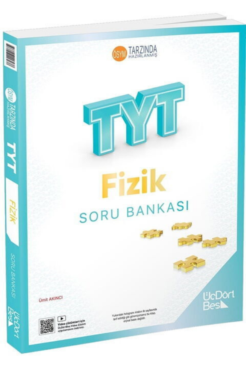 ÜçDörtBeş TYT FİZİK Soru Bankası