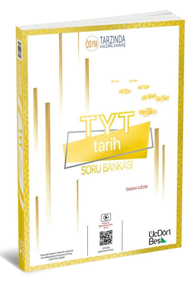 ÜçDörtBeş TYT TARİH Soru Bankası