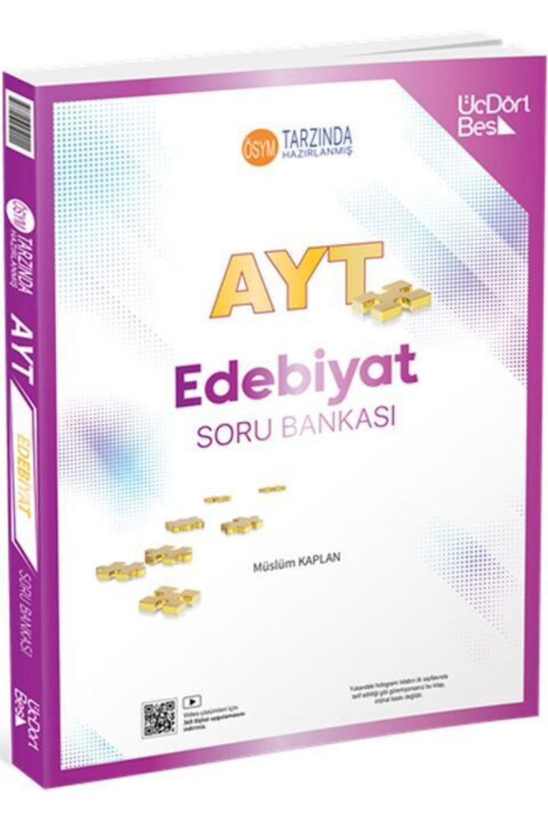 ÜçDörtBeş AYT EDEBİYAT Soru Bankası