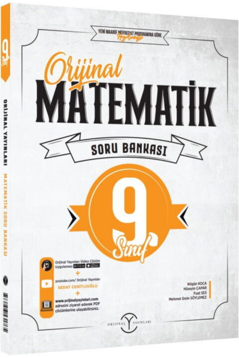 Orijinal 9. Sınıf MATEMATİK Soru Bankası