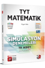 3D TYT MATEMATİK DENEMELERİ Simülasyon Denemeleri (10 Deneme)