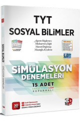 3D TYT SOSYAL BİLİMLER DENEMELERİ Simülasyon Denemeleri (15 Deneme)